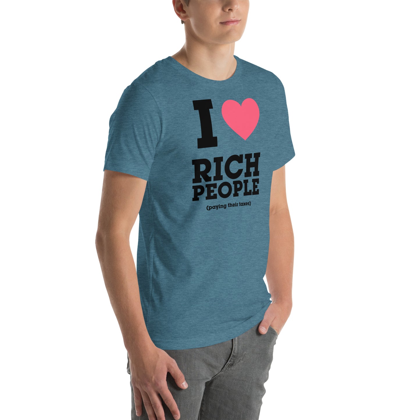 Rich People Paying Taxes Unisex t-shirt