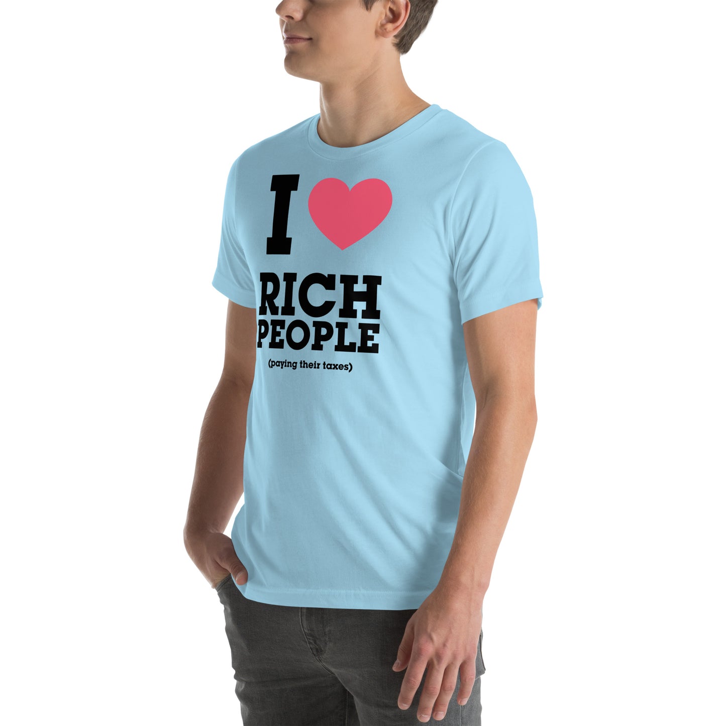 Rich People Paying Taxes Unisex t-shirt