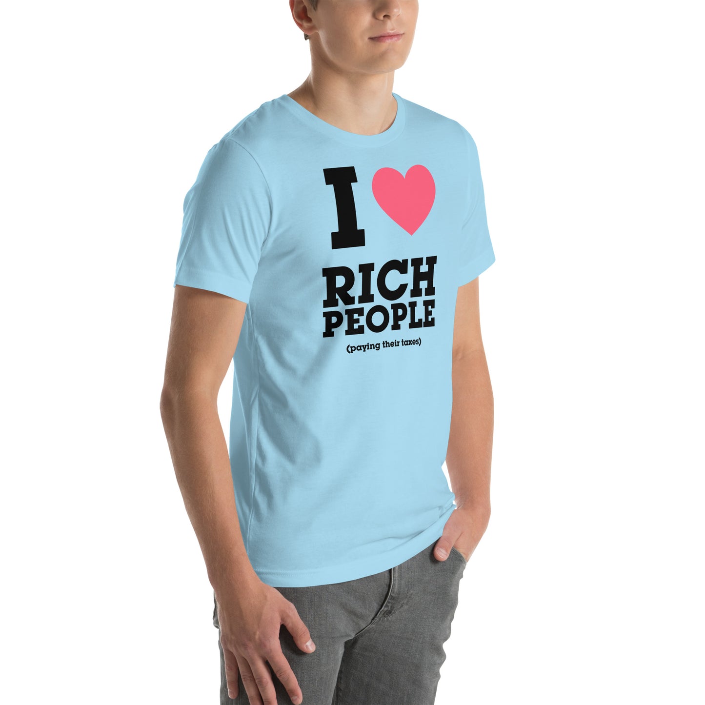 Rich People Paying Taxes Unisex t-shirt