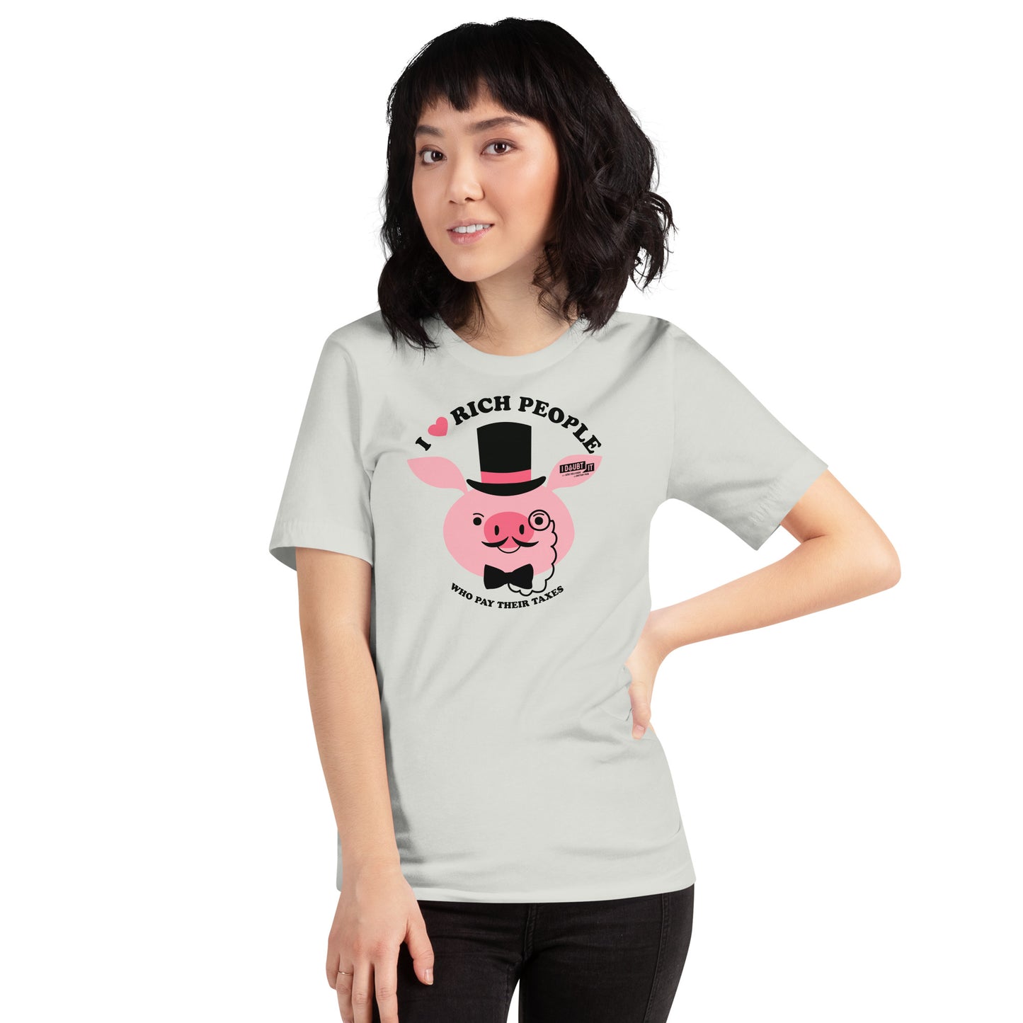 Rich People Paying Taxes PIG EDITION Unisex t-shirt