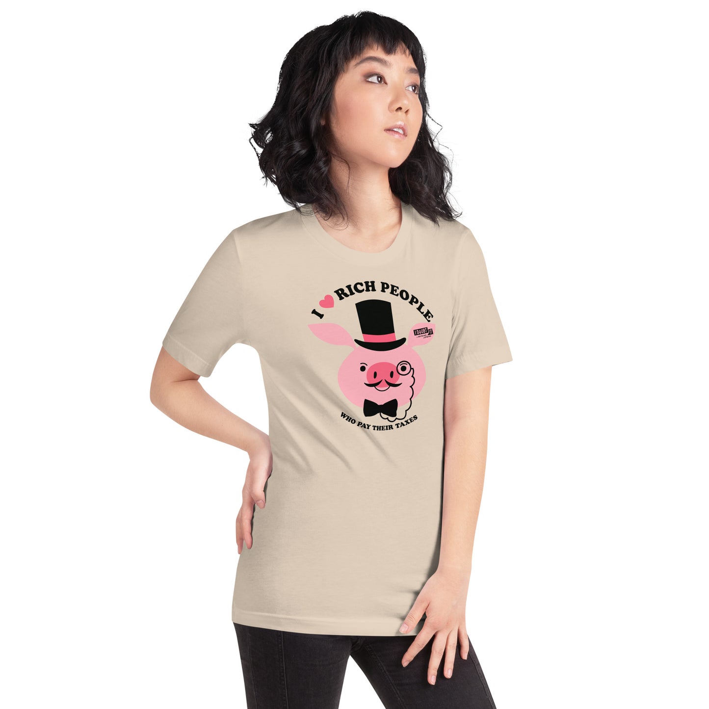 Rich People Paying Taxes PIG EDITION Unisex t-shirt