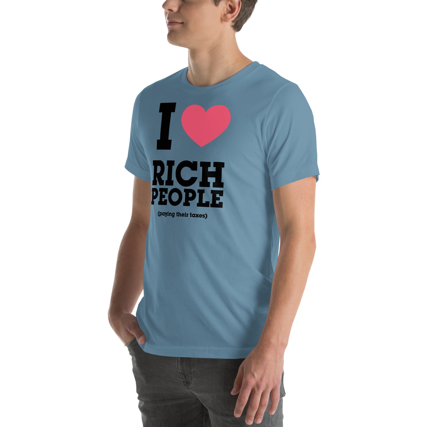 Rich People Paying Taxes Unisex t-shirt