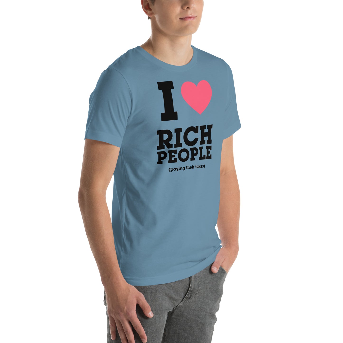 Rich People Paying Taxes Unisex t-shirt