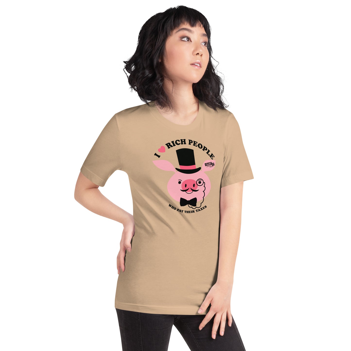 Rich People Paying Taxes PIG EDITION Unisex t-shirt