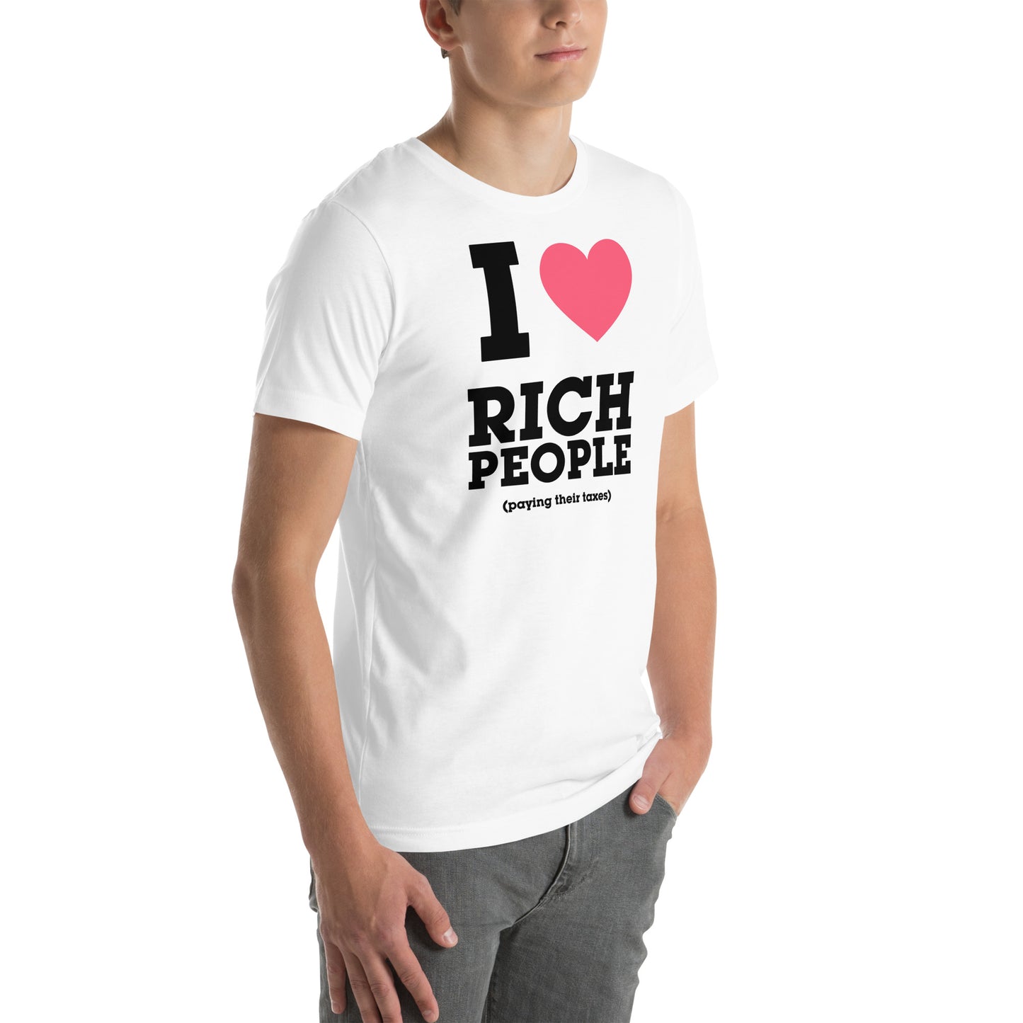 Rich People Paying Taxes Unisex t-shirt