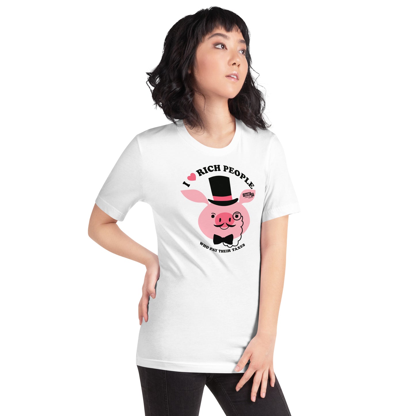 Rich People Paying Taxes PIG EDITION Unisex t-shirt