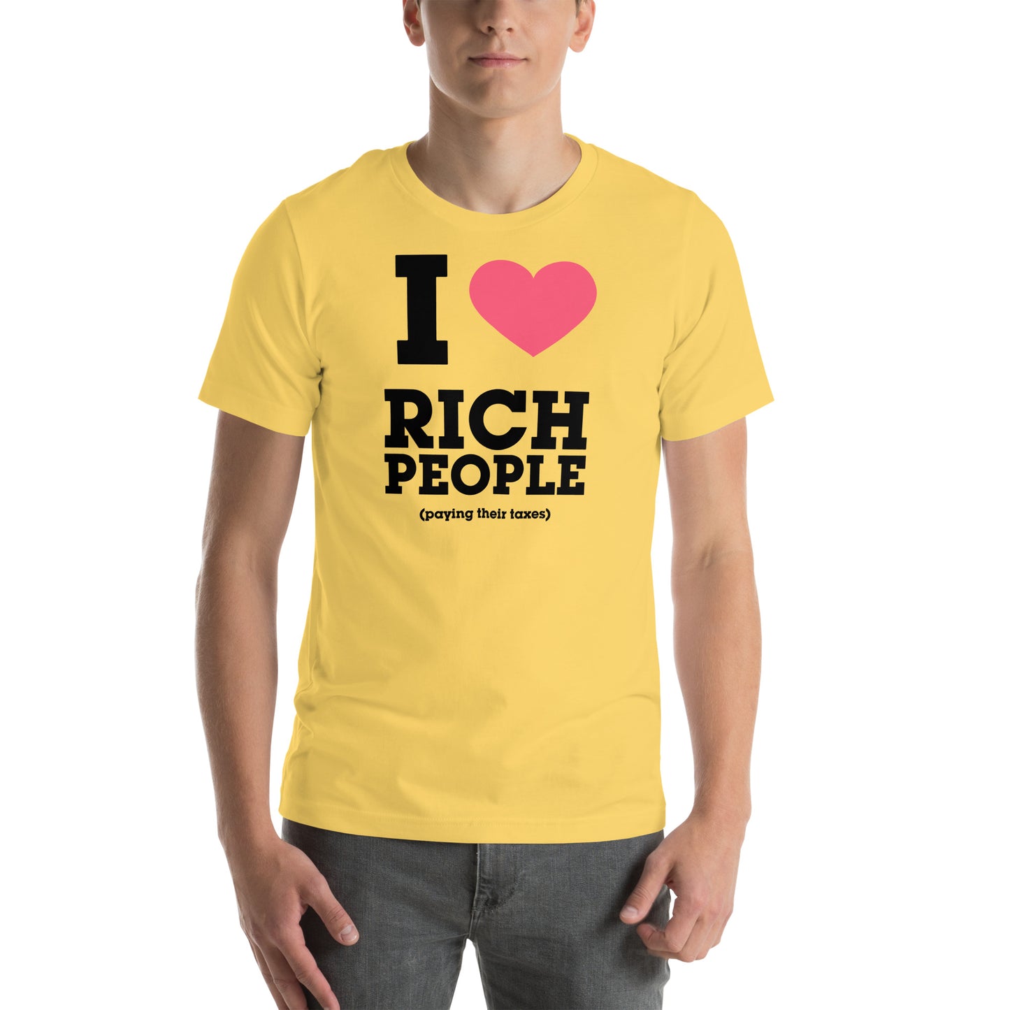 Rich People Paying Taxes Unisex t-shirt