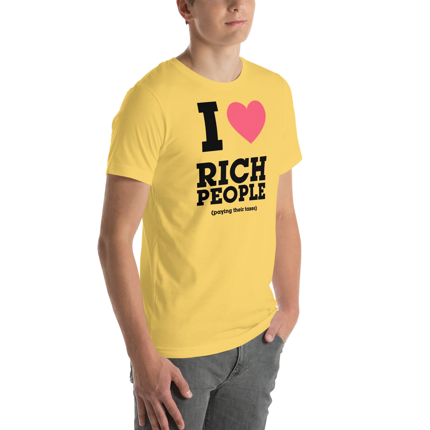 Rich People Paying Taxes Unisex t-shirt